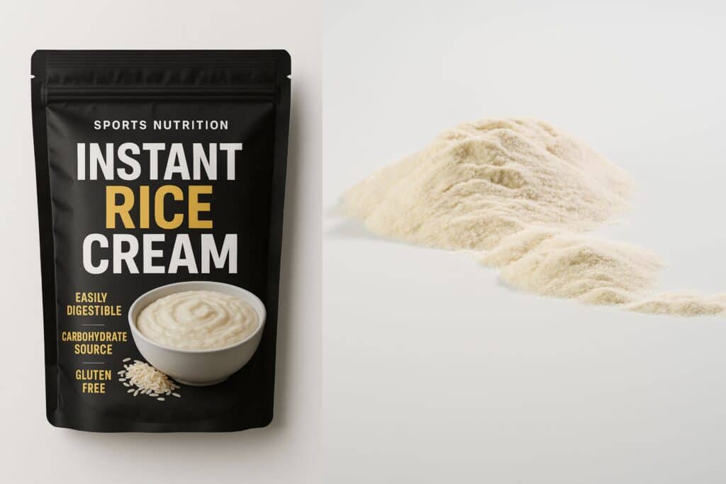 Benefits of using pregelatinised flours in sports nutrition