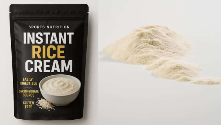 Benefits of using pregelatinised flours in sports nutrition